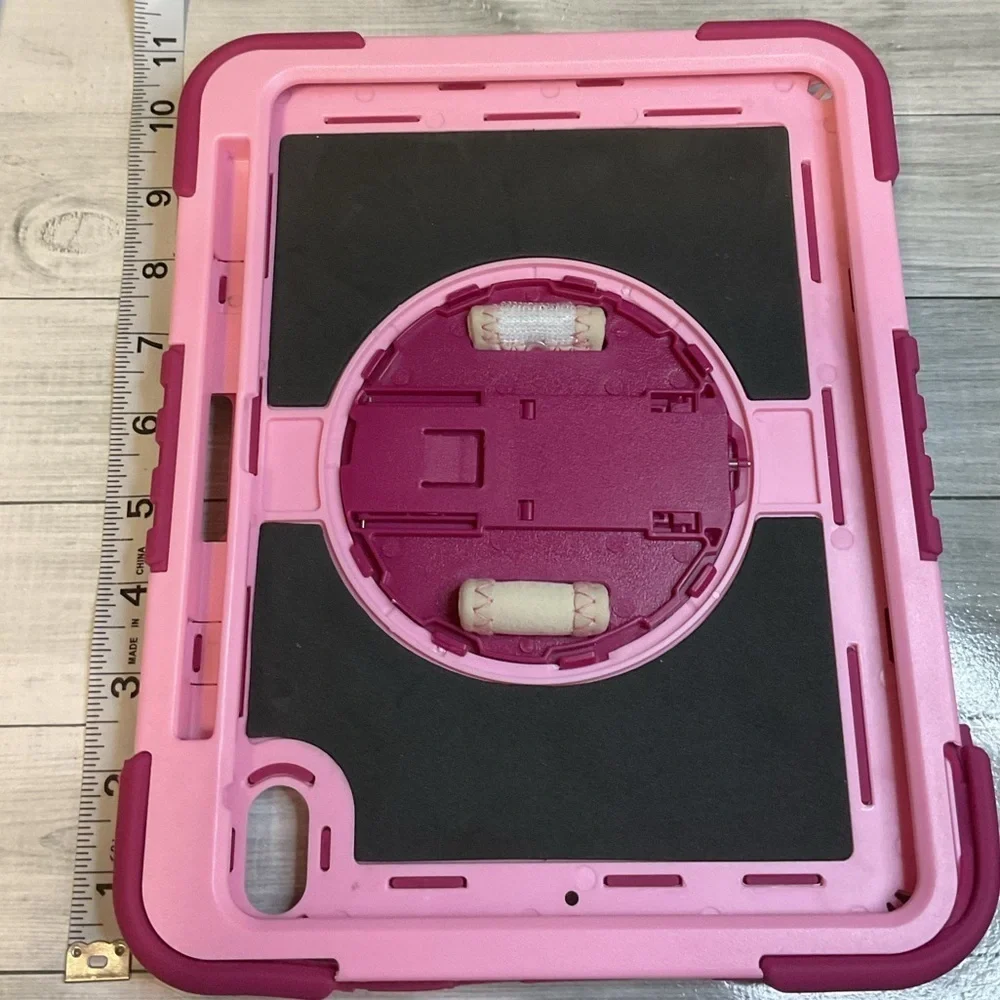 Shockproof Case iPad 10th Gen 2022, iPad (A16) 2025 11-inch Rugged Pink Tablet